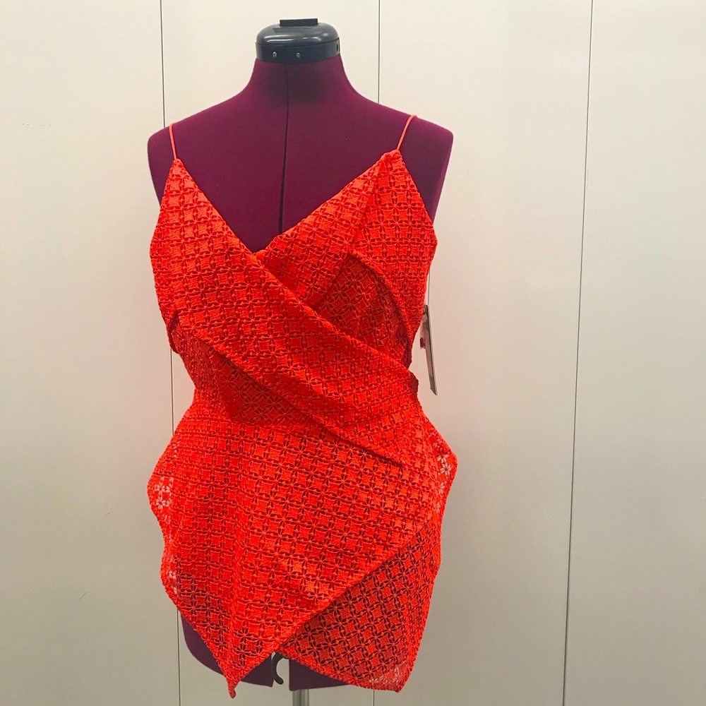 Lace Wrap Around Top